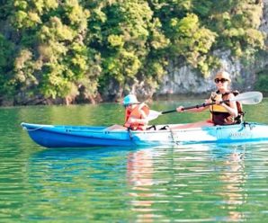 Tour chèo thuyền Kayak trên sông Cửu Cạn Phú Quốc 1 ngày