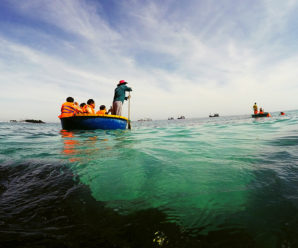 Tour Du lịch Đà Nẵng – Lý Sơn 1 ngày: Chèo thúng Ngắm san hô
